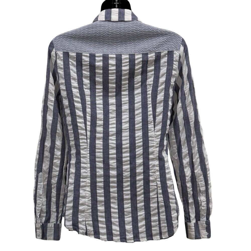 Rachel Antonoff Seersucker Erin Blouse - Picture 3 of 7